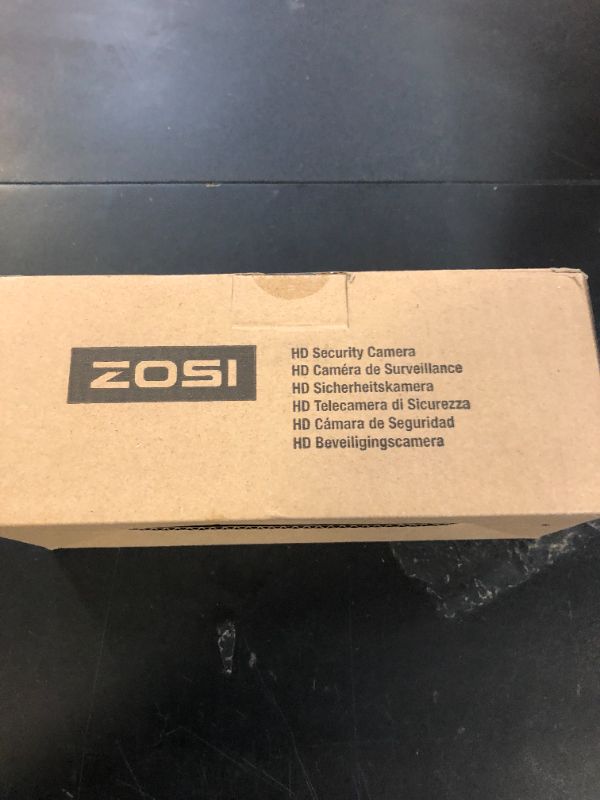 Photo 1 of ZOSI 2MP 1080p Security Camera,4-in-1 TVI/CVI/AHD/CVBS Surveillance Bullet Camera Indoor Outdoor,Night Vision,Work for 960H,720P,1080P analog CCTV DVR