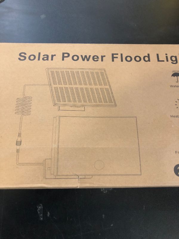 Photo 1 of intelamp 4400mAh Solar Flood Lights, 2 Pack Outdoor Solar Security Light Dusk to Dawn Auto On/Off IP65 Waterproof Solar Powered Lights for Porch, Balcony, Yard, Garage, Barn, Garden