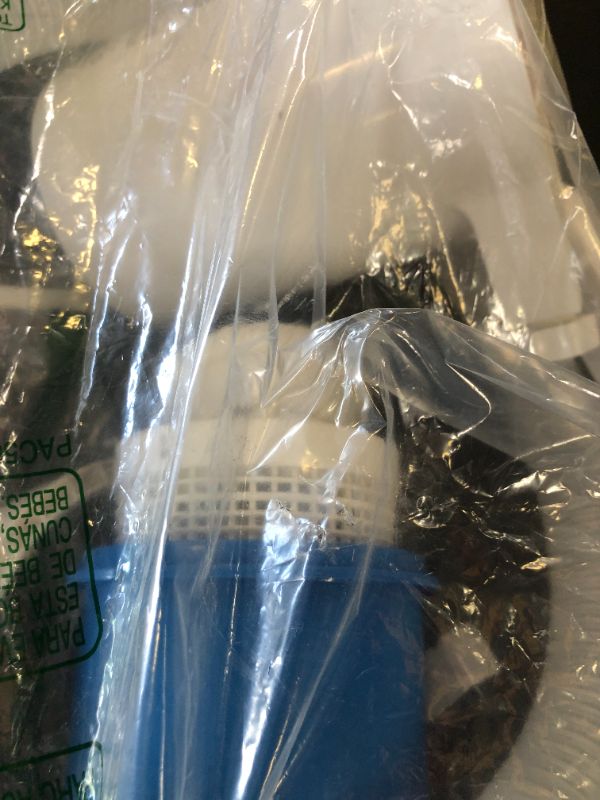 Photo 1 of Sepetrel Above Ground Pool Surface Skimmer, Wall Mount Pool Maintenance Accessories for Inflatable Collars, Tubular & Metal Frame Pools, Floating Skimmer Basket - Efficiently Removes Debris