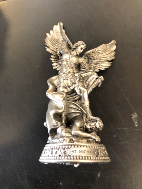 Photo 1 of archangel michael statue