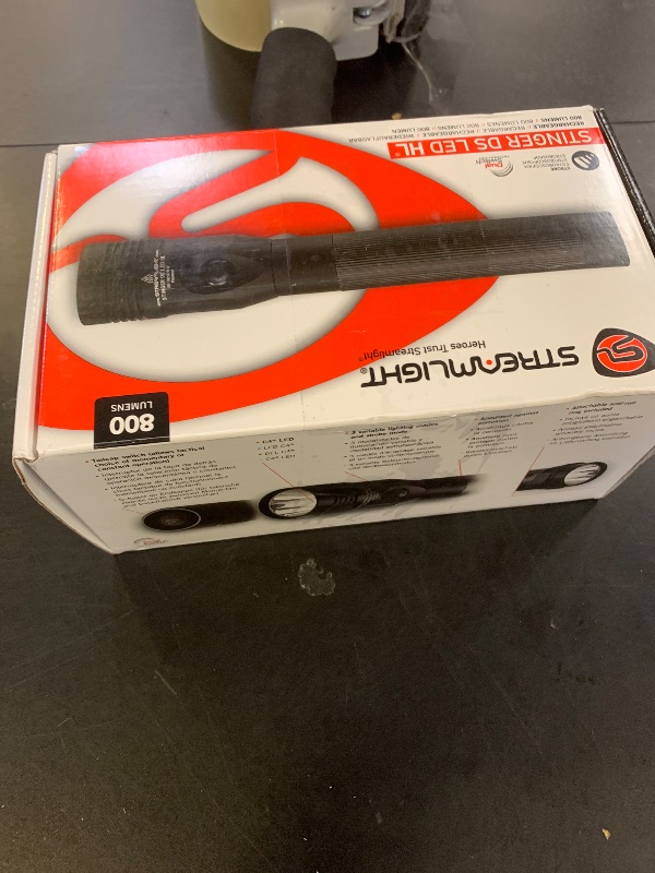 Photo 1 of Streamlight Stinger DS LED HL Rechargeable w Dual Switches - MNA-1126086