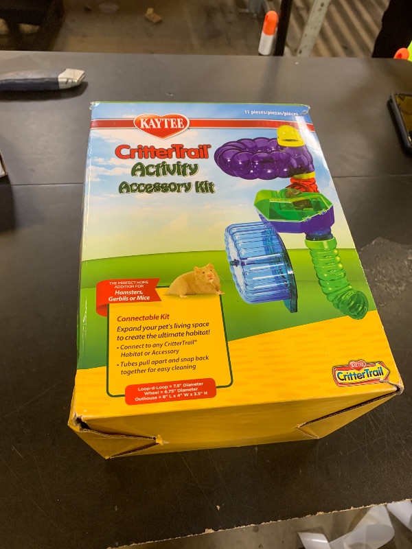Photo 1 of Kaytee CritterTrail Fun-nel Activity Accessory Kit Small Animal Habitat Tubes