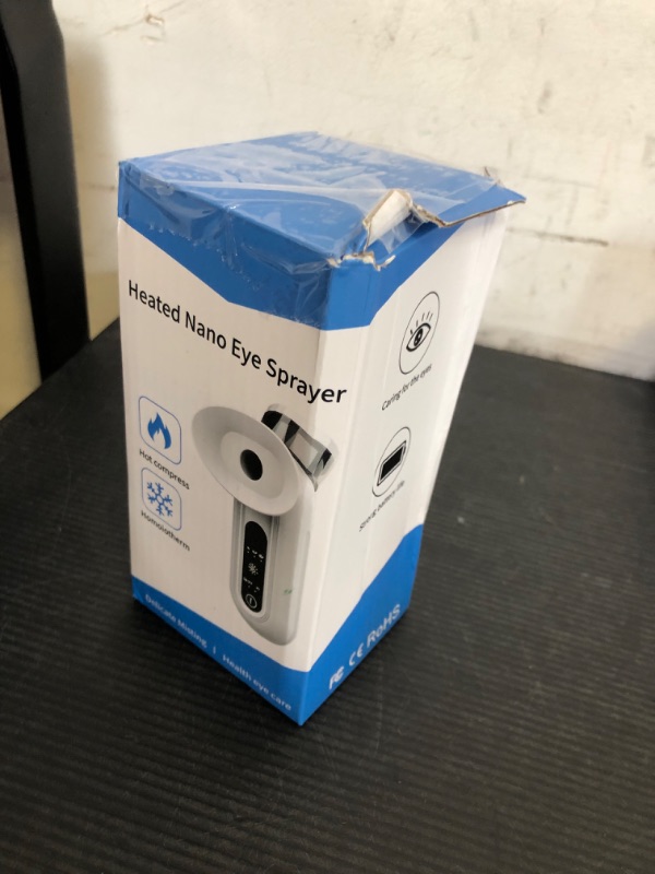 Photo 1 of Eye Steamer for Dry Eye, Eye Mister, Portable Eye Steam Sprayer, Heated Mist steam Therapy for Dry Eyes Relief, Moisturizing Eye Treatment, Mini Soothing Steamer for Eye Care