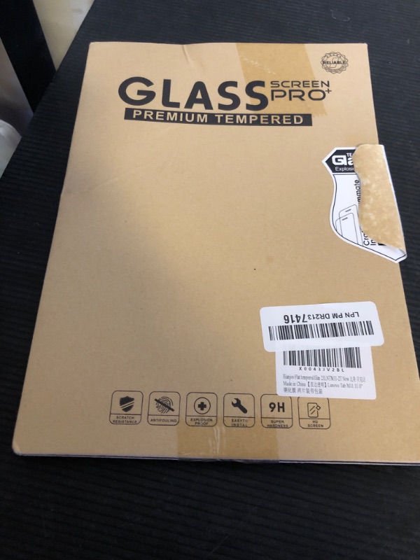 Photo 1 of Hianjoo [2-Pack Screen Protector Compatible with Lenovo Tab M11 11" (2024 Release), [HD Clarity] [9 Hardness] Tempered Glass Replacement for Lenovo Tab M11 11 inch