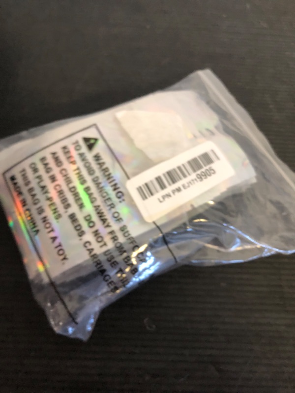 Photo 1 of EgticLive 100 Pack Resealable Holographic Bags for Small Business, Iridescent Mylar Bags with Clear Front Smell Proof Foil Packing Pouches for Multipurpose Storage (3 X 4 inches)