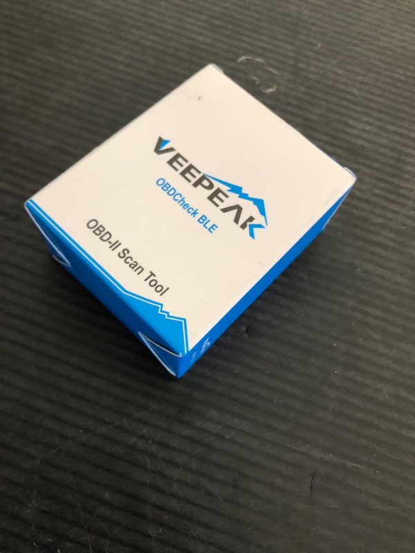 Photo 1 of Veepeak OBDCheck BLE Bluetooth OBD II Scanner Car Check Engine Light Code Reader, Auto Dual Mode Bluetooth Diagnostic Scan Tool for iOS & Android