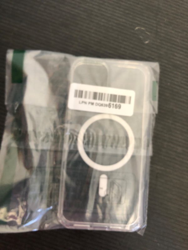 Photo 1 of FNTCASE for iPhone 14 Plus Case: Magnetic Shockproof Military Grade Drop Protection Clear Phone Case | Anti-Yellowing Anti-Slip Slim Thin Lightweight Protective Cover for iPhone 14Plus(Clear)