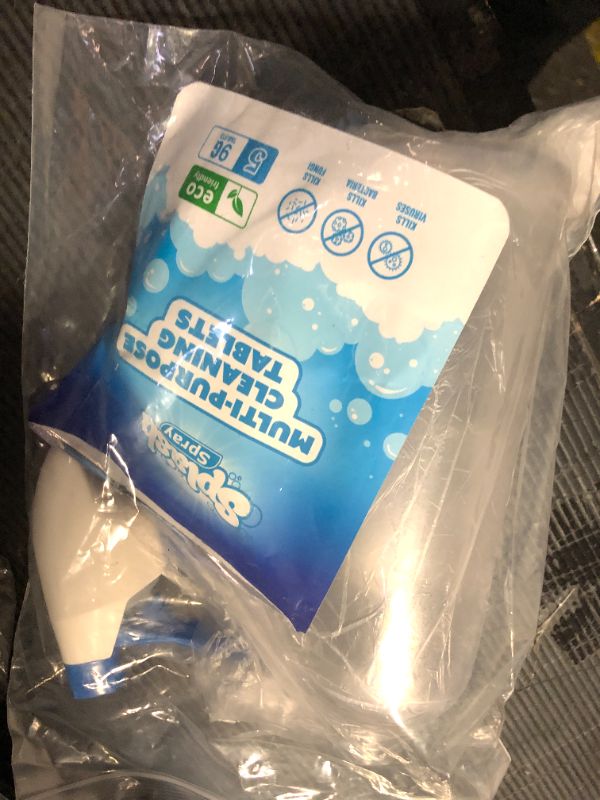 Photo 1 of Generic Splash Spray Multi-Purpose Cleaning Tablets - 5x Cleaning Tablets and Bottle Spray - Mix with Warm Water