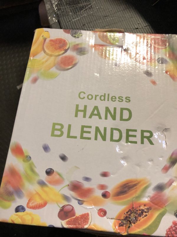 Photo 1 of Liebe&Lecker Cordless Hand Blender, Immersion Blender Handheld USB Rechargeable 8 Variable Speeds with Whisk, Milk Frother Attachments, Portable Stick mixed for Milkshakes, Smoothies & Soups.