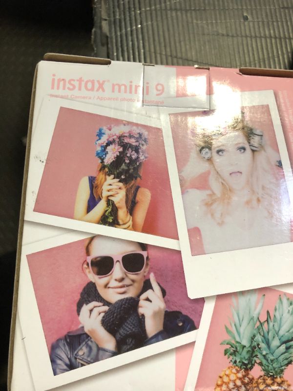 Photo 1 of Fujifilm Instax Mini 9 Instant Camera, Flamingo Pink