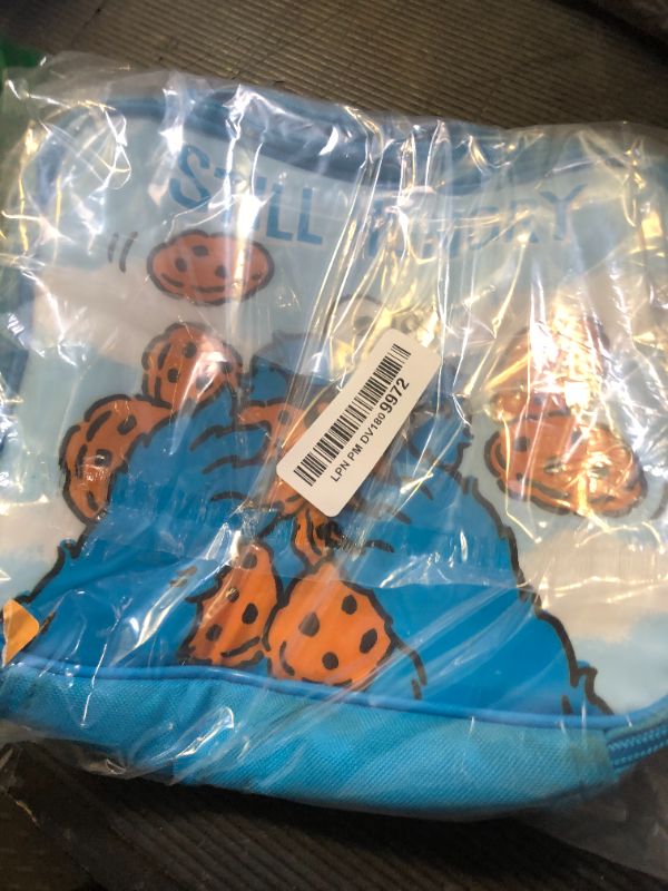 Photo 1 of INTIMO Sesame Street Still Hungry Cookie Monster All Over Insulated Lunch Box Bag Tote