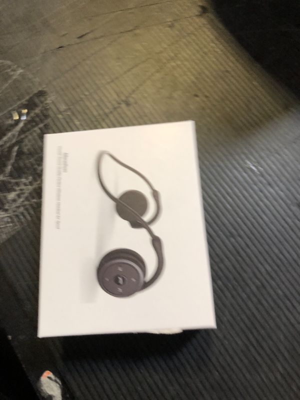 Photo 1 of RTUSIA Small Bluetooth Headphones Wrap Around Head - Sports Wireless Headset with Built in Microphone and Crystal-Clear Sound, Foldable and Carried in The Purse, and 12-Hour Battery Life, Black