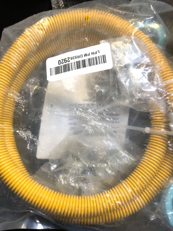 Photo 1 of 48" Gas Dryer Hose Kit,Stainless Steel Stove Gas Line with Connector 1/2" MIP 1/2"FIP 3/4"MIP Fitting,5/8" OD(1/2" ID) Gas Connector Kit for Stove,Gas Stove, Dryer,Water Heater-by MIFLUS