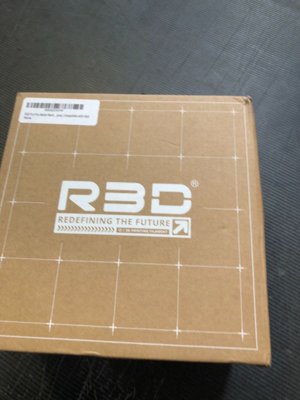 Photo 1 of R3D High Speed PLA Pro Filament 1.75mm 2KG, 3D Printer Filament for 30-600 mm/s High-Speed Printing, Dimensional Accuracy +/- 0.02 mm, Plastic Spool, Compatible with AMS (Matte Black)