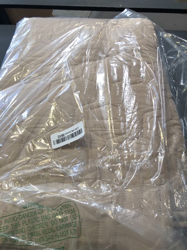 Photo 1 of Tcksstex Waterproof and Anti-Slip Dog Bed Cover and Pet Blanket Sofa Pet Bed Mat ?car Incontinence Mattress Protectors Furniture Couch Cover for Most Cats Dogs, Pets (82x82- Beige)