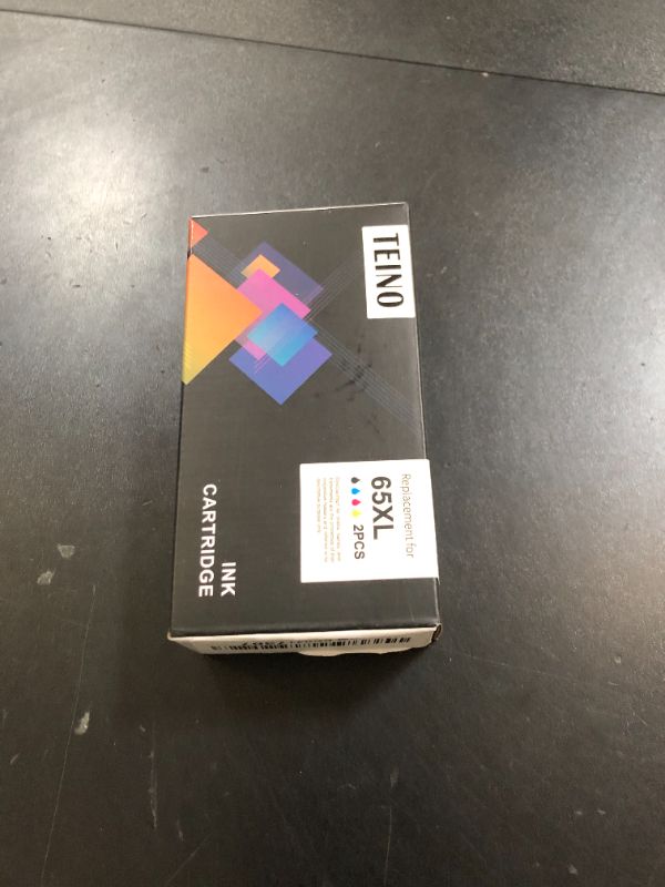 Photo 1 of TEINO Remanufactured Ink Cartridge Replacement for HP 65 65XL 65 XL use with HP Envy 5055 5052 5058 DeskJet 3755 2655 3752 3720 3722 3723 3758 2652 2622 2624 Printer (Black Tri-Color, Combo Pack)