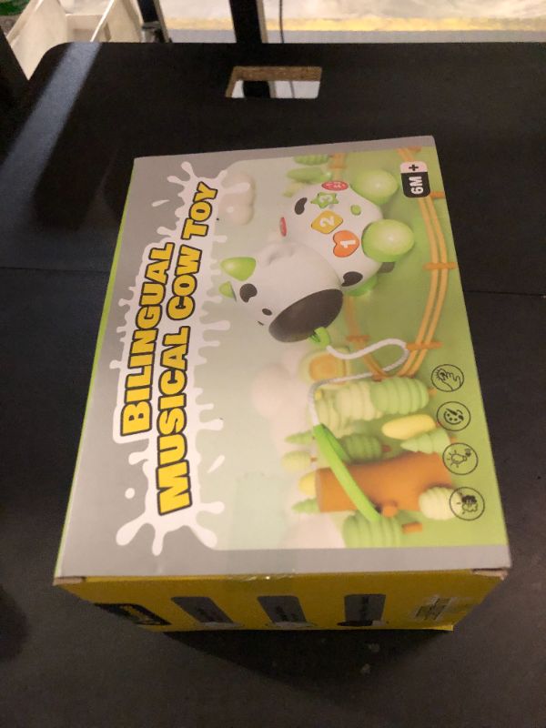 Photo 1 of Musical Cow Toys for 1+ Year Old Boy Girl, Bilingual Baby Toy 6-12-18 Month, 1 Year Old Boy Toys, 1 Year Old Girl Gift, Learning Toddler Toy Age 1-2, First Christmas 1st Birthday Gift