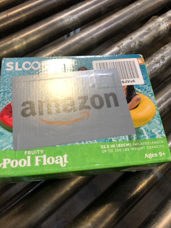 Photo 1 of JOYIN Inflatable Swim Tube Raft (3 pack) with Summer Fruits Painting, Pool Toys for Swimming Pool Party Decorations