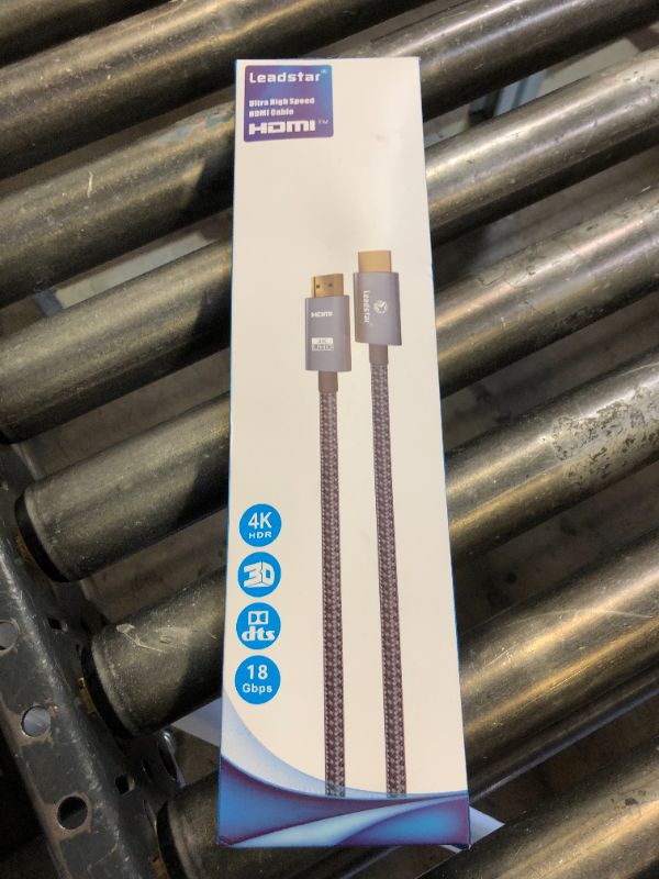Photo 1 of LEADSTAR HDMI Cable 4K 15 ft / 4.5m, High Speed HDMI 2.0 Cord Braided | 4K@60Hz, Ultra HD, 2160p, ARC, HDR, 3D, HDCP 2.2 | for Xbox, PS5, TV, Laptop, Monitor