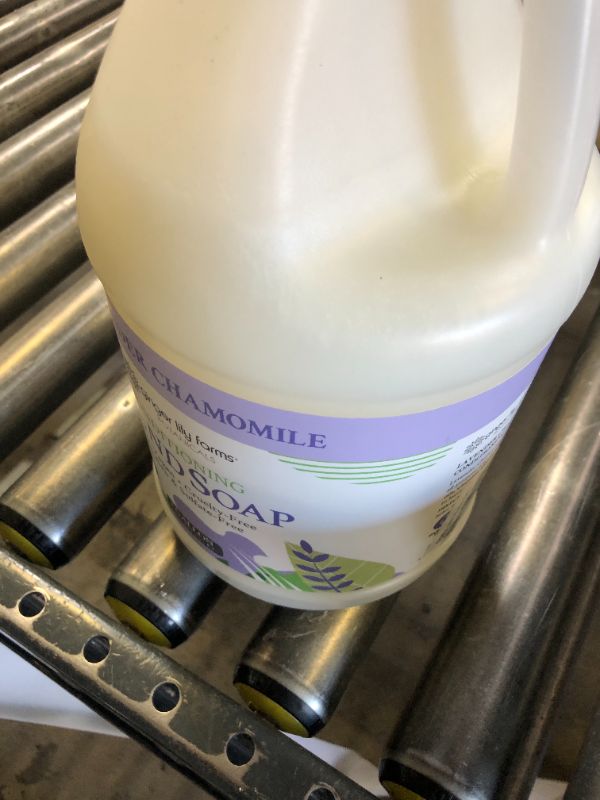 Photo 1 of Ginger Lily Farms Botanicals All-Purpose Conditioning Liquid Hand Soap Refill, 100% Vegan & Cruelty-Free, Lavender Chamomile Scent, 1 Gallon (128 fl oz)