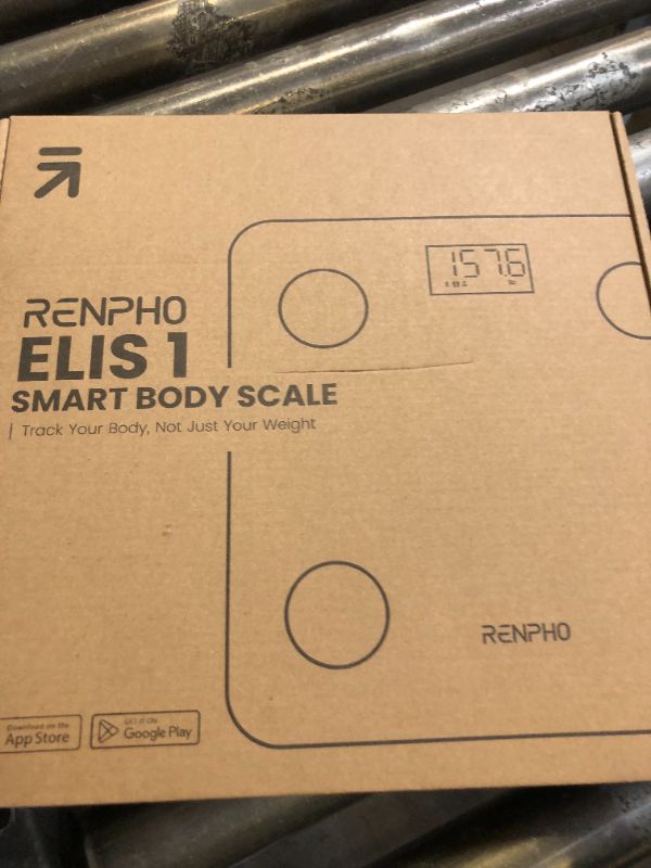 Photo 1 of RENPHO Smart Scale for Body Weight, FSA HSA Eligible, Digital Bathroom Scale BMI Weighing Bluetooth Body Fat Scale, Body Composition Monitor Health Analyzer with Smartphone App, 400 lbs - Elis 1