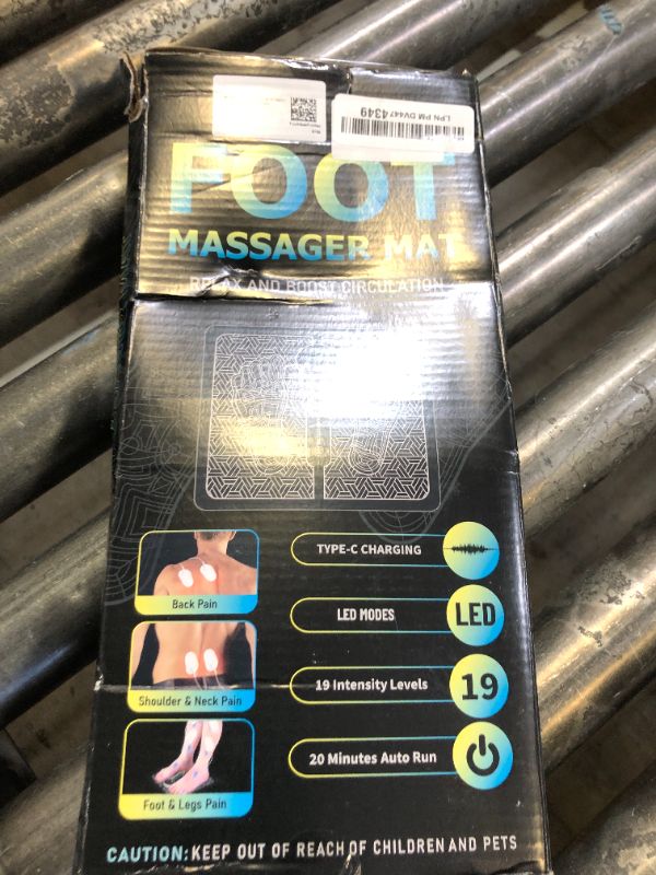 Photo 1 of Phixnozar Transcutaneous Electronic Nerve Stimulator, EMS Foot Massager for Muscle Relaxation, LCD Display Screen,Back & Legs Massager