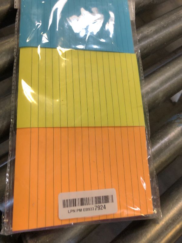 Photo 1 of YEECOK 4x6 Lined Sticky Notes, 329 Count, Pastel Colors, Special Technology