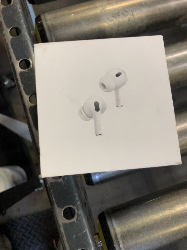 Photo 1 of Apple AirPods Pro (2nd Generation) Wireless Ear Buds with USB-C Charging, Up to 2X More Active Noise Cancelling Bluetooth Headphones, Transparency Mode, Adaptive Audio, Personalized Spatial Audio