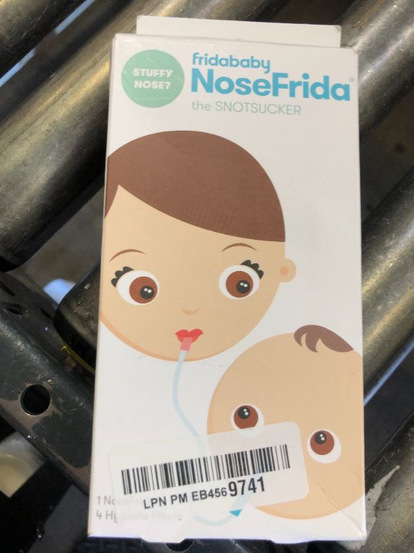 Photo 1 of Frida Baby NoseFrida SnotSucker for Baby, Nasal Aspirator for Baby, Nose Sucker Nasal Aspirator for Allergy Relief + Congestion Relief, FSA/HSA Eligible