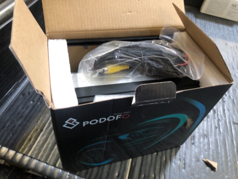 Photo 1 of Podofo Car Stereo Double Din Car Radio 7 Inch MP5 Player with HD Touch Screen Digital Display Bluetooth Multimedia Support PhoneLink USB SD Aux-in 2 Din Autoradio with Backup Camera