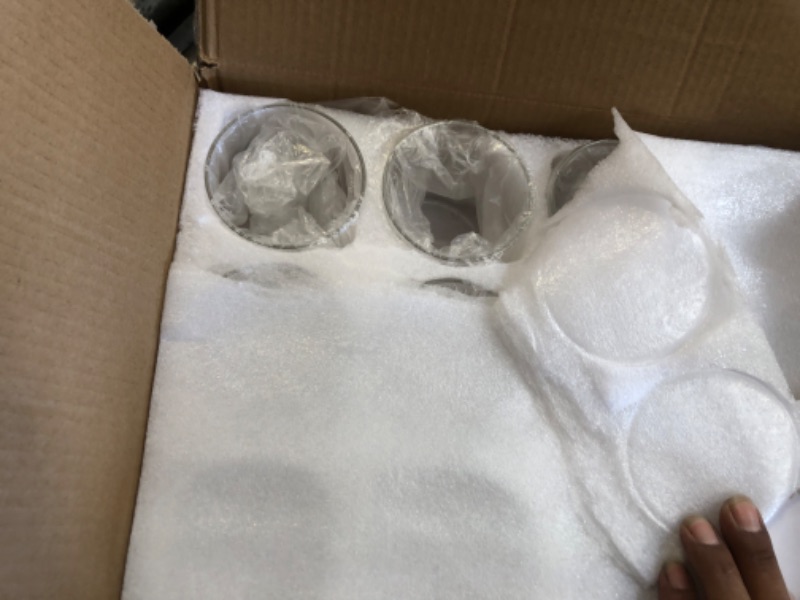 Photo 1 of TBWIND 12pcs Small Glass Cylinder Vases for Centerpieces, 4 Inch Clear Flowers Vase for Wedding Decorations, Glass Hurricane Candle Holder for Home Decor Table Centerpiece