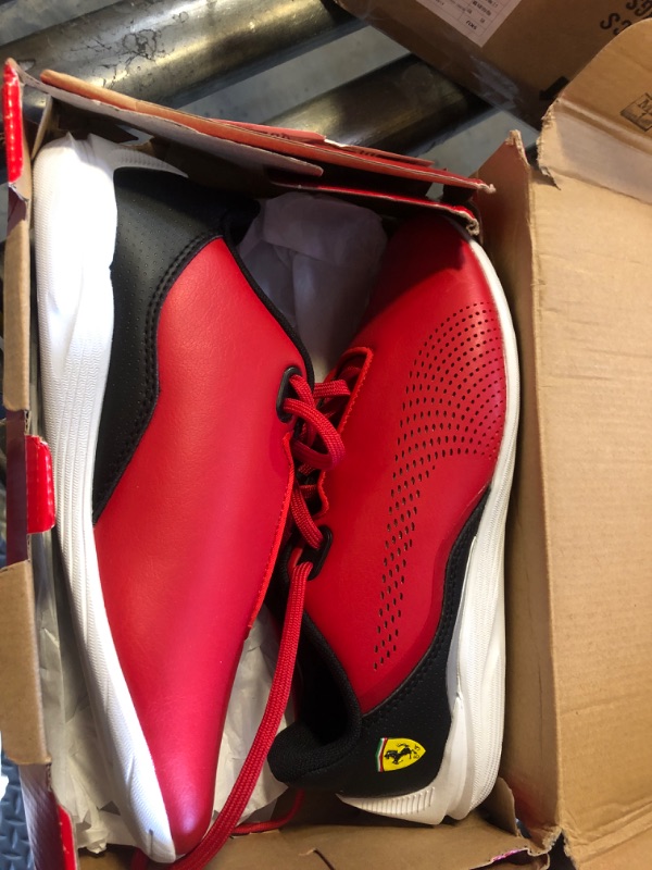Photo 1 of PUMA Slip On Shoes Scuderia Ferrari Drift Cat Decima Sneaker, Rosso Corsa-White-Black, 4.5 US Unisex Big Kid