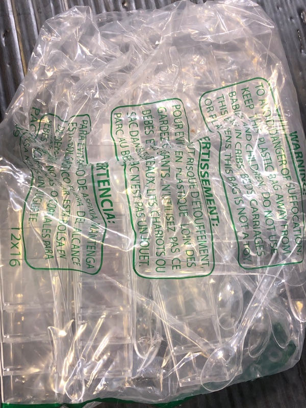 Photo 1 of SHOPDAY 3 oz Mini Dessert Cups with Lids and Spoons 50 Pack, Small Plastic Dessert Cups for Party, Clear Square Cups for Parfait Yogurt, Shooter Cups Tumbler Cups for Appetizers Jello Mousse