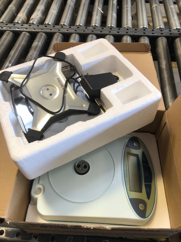 Photo 1 of FOUR E'S SCIENTIFIC Lab Scale 3000gx0.01g High Precision 0.01g Accuracy Laboratory Analytical Balance Sensitive Science Scale/Kitchen Scale, Without Calibration Weights