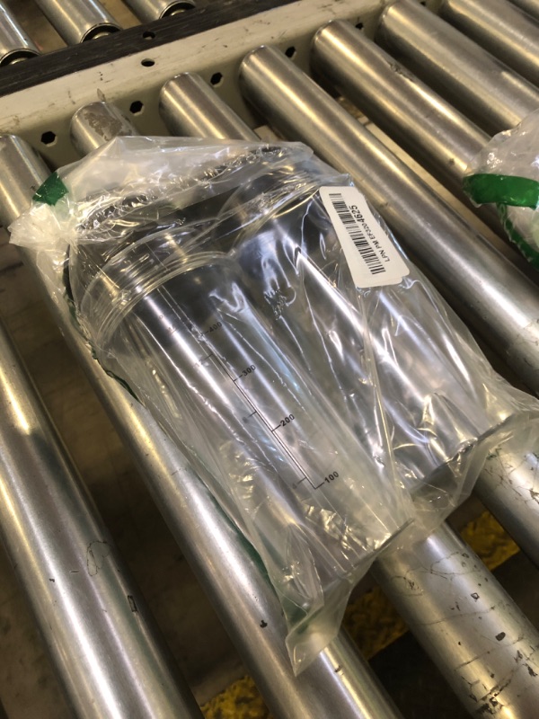 Photo 1 of Shaker Bottle (Clear with black lid) 2 pack 