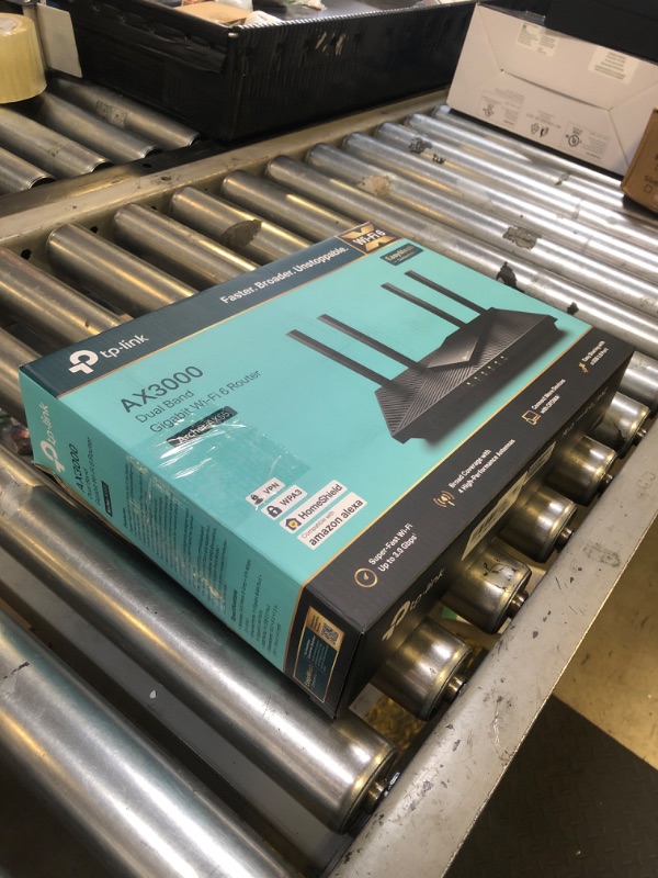 Photo 1 of TP-Link Dual-Band AX3000 Wi-Fi 6 Router Archer AX55 | Wireless Gigabit Internet Router for Home | EasyMesh Compatible | VPN Clients & Server | HomeShield, OFDMA, MU-MIMO | USB 3.0 | Secure by Design
