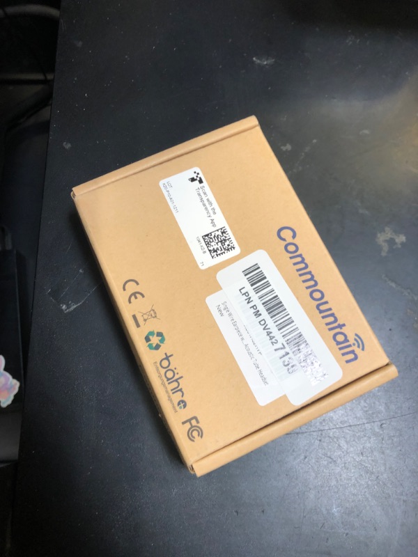 Photo 1 of commountain Earpiece with PTT/Mic Compatible for Kenwood Baofeng SAMCOM BTECH Retevis Walkie Talkies Radios and BF-F8HP UV-82HP UV-5R UV82 UV82C UV5X3 TK NX, Acoustic Tube Headset, 2 Pin Style