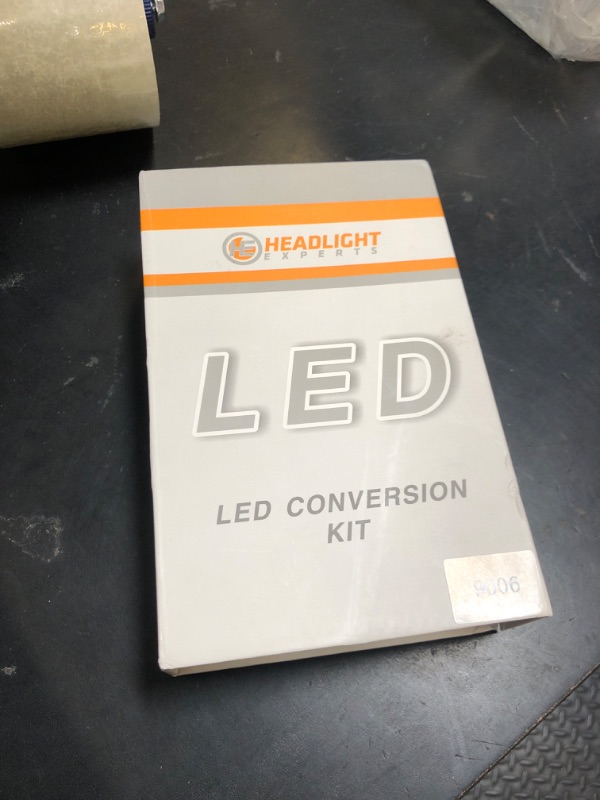 Photo 1 of Headlight Experts 9006 LED KIT Plug and Play 6000K 22,000 Lumens w/Canbus Built-In Error Free (Pack of 2) Fog Light