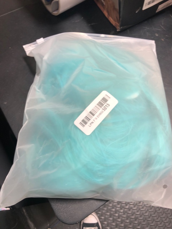 Photo 1 of Felek Super Long T Part Lace Wigs 40 Inch Blue Teal Long Hair 13x4x1 T Lace Front Wigs Heat Resistant Fiber Glueless Pre-Plucked Natural Hairline Lace Wig For Fashion Women/Girls(BLUETEAL)