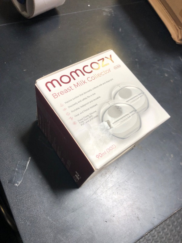 Photo 1 of Momcozy Breast Milk Collector, Milk Collectors for Breastfeeding, Reusable Breast Milk Shells, Silicone Catcher with More Fit & Soft (3oz/90ml, 2 Counts)