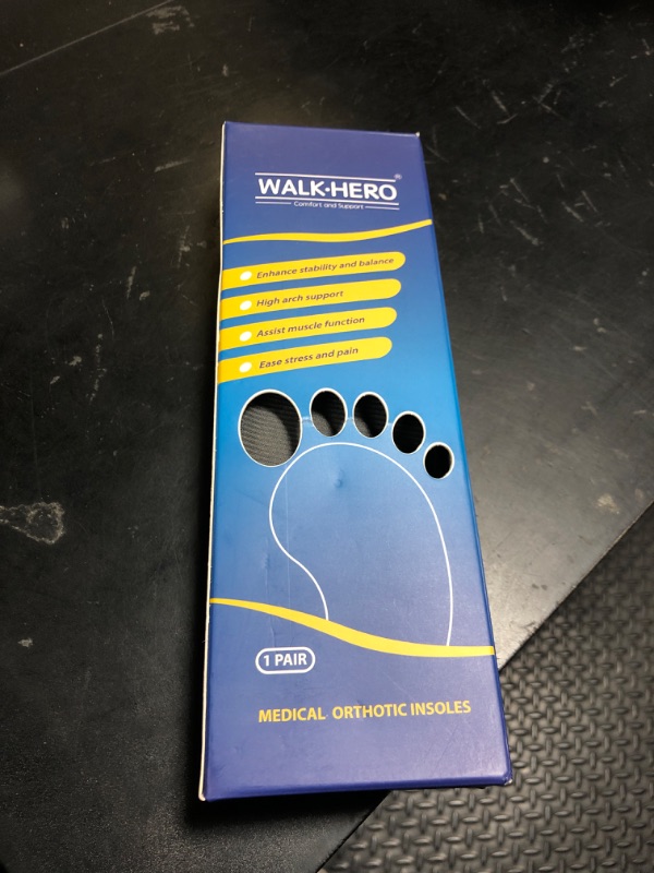 Photo 1 of Plantar Fasciitis Feet Insoles Arch Supports Orthotics Inserts Relieve Flat Feet, High Arch (Mens 6-6 1/2 | Womens 8-8 1/2)