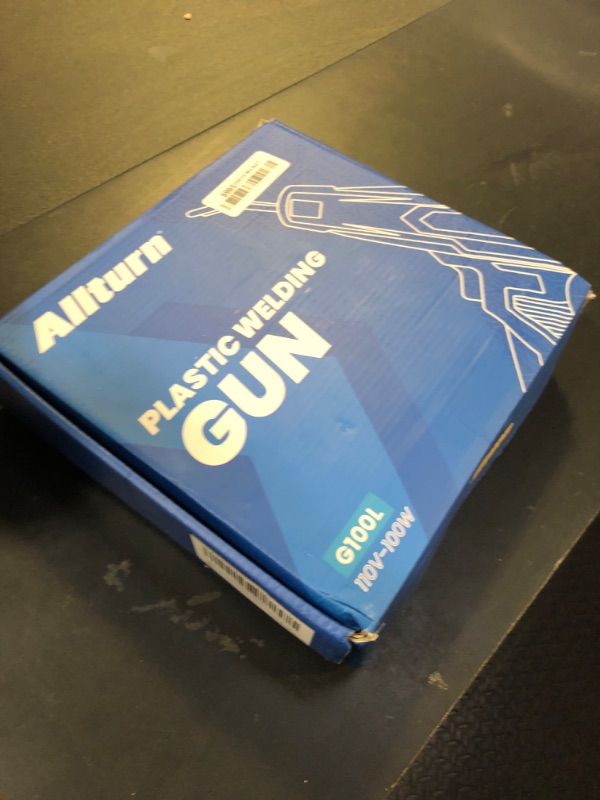 Photo 1 of Allturn Upgraded Plastic Welder, 2 in 1 Plastic Welding Kit, Hot Staples Weld Gun, Car Bumper Repair Kit for Most Plastics, Patent Number D970324(Blue)