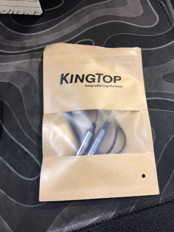 Photo 1 of KINGTOP Headset Splitter, 3.5mm Headphone Mic Splitter Cable for Headset with Separate Audio Microphone Jacks (Not for Dual Audio Jacks)