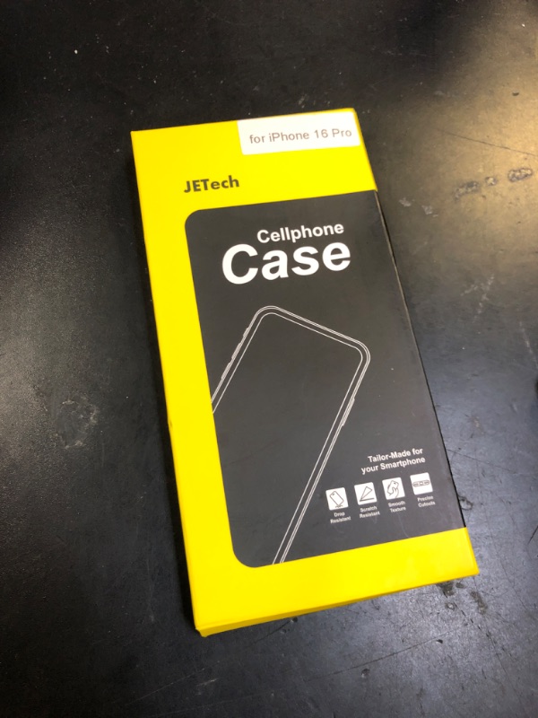 Photo 1 of JETech Ultra Slim Case for iPhone 16 Pro 6.3 Inch, Camera Lens Full Protection, Lightweight Matte Finish PP Hard Minimalist Cover (Natural Titanium)