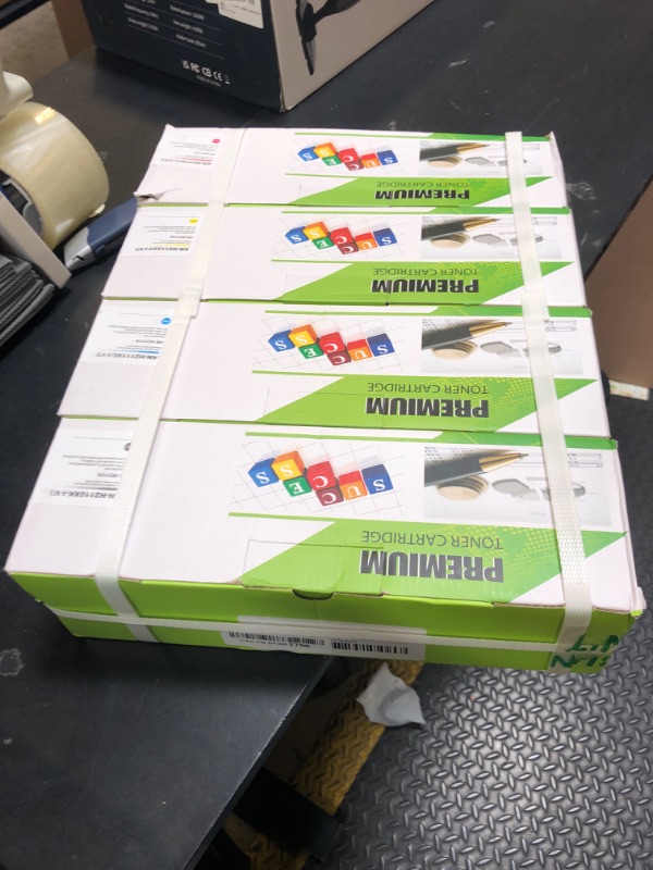 Photo 1 of 206X Toner Cartridges High Yield 4 Pack Compatible for HP 206X 206A Set for HP Color Laserjet Pro M255dw M255nw MFP M283fdw M283cdw M282nw M283fdn Printer(Black/Cyan/Yellow/Magenta)