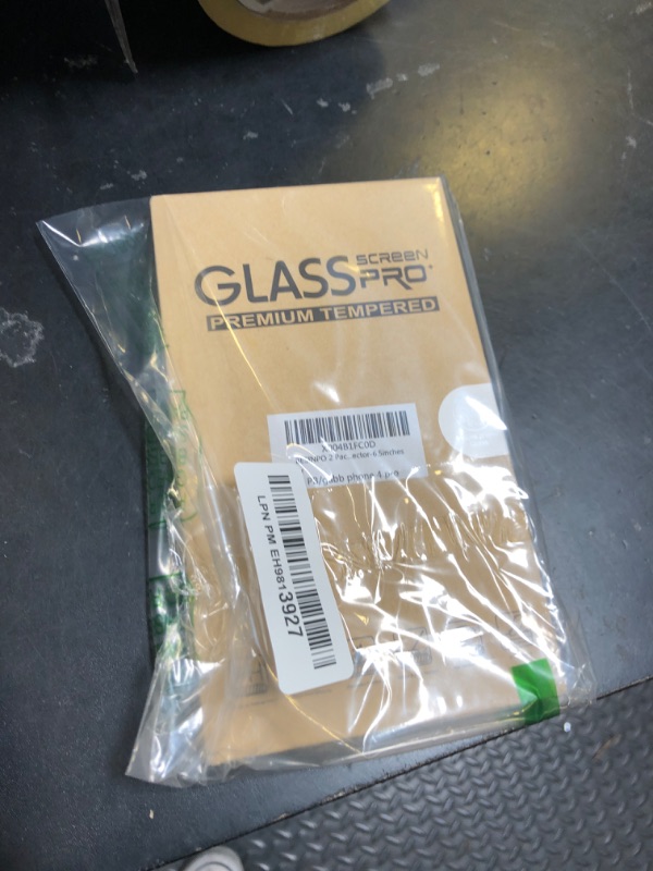 Photo 1 of BESINPO 2 Pack Screen Protector compatible with Gabb Phone 4 Pro,9H Tempered Glass Film Full Coverage Ultra HD Anti-Fingerprint Bubble Free