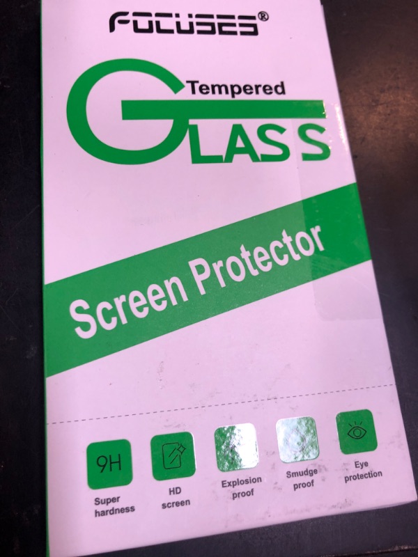 Photo 1 of Focuses Screen Protector for iPhone 16 / iPhone 15 [6.1 Inch] 3 Pack 9H+ Anti Blue Light Tempered Glass, Anti-Scratch, Case Friendly