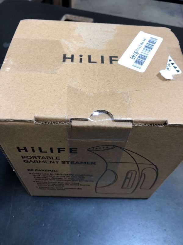 Photo 1 of HiLIFE Steamer for Clothes, Portable Handheld Design, 240ml Big Capacity, 700W, Strong Penetrating Steam, Removes Wrinkle, for Home, Office(ONLY FOR 120V)