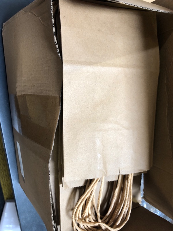 Photo 1 of 100 Pcs Brown Kraft Bags Small Size 