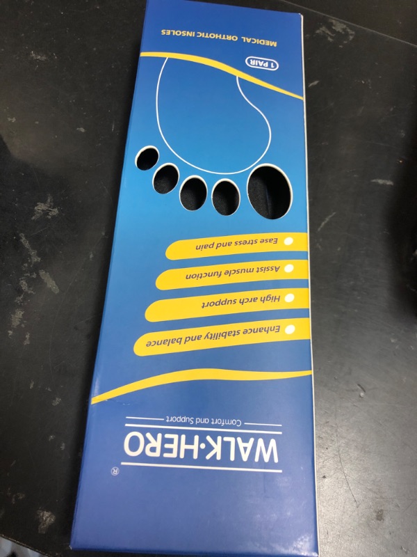 Photo 1 of Plantar Fasciitis Relief - Arch Support Insoles for Men Women, Shoe Inserts for Flat Feet, Orthotic Shoe Insoles All-Day Energy and Comfort with Every Step (Mens 11-11 1/2 | Womens 13-13 1/2)